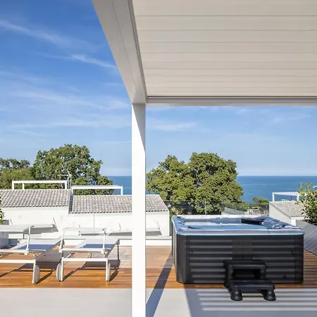 Villa Viride Mare Numana Exterior foto